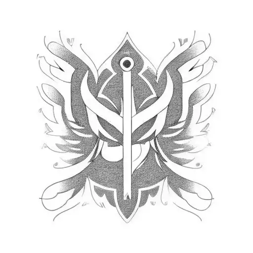 Phoenix Shaped Circuit Board