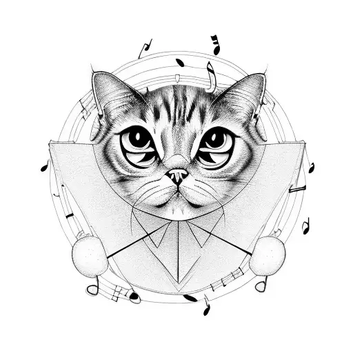 Music Cat Funny