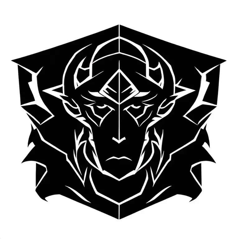 Head Of Asmodeus And Mammon