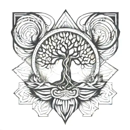 Tree Of Life Yoga Lotus