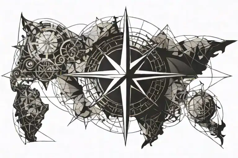 Compass Ship Sailing