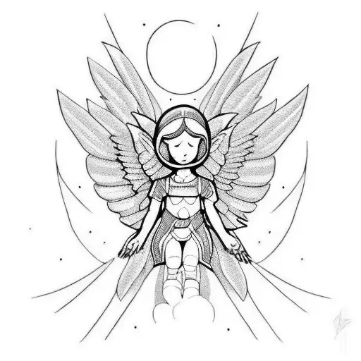 A Little Angel Inculing ''Negar''