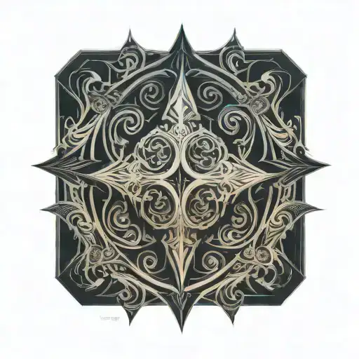 Spade Symbol Turns Into Smoke