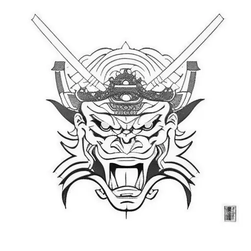 Samurai Oni Demon