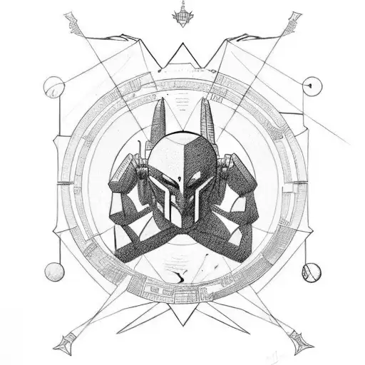 Atlas The Titan From Greek Mithology Holds Up The Sky