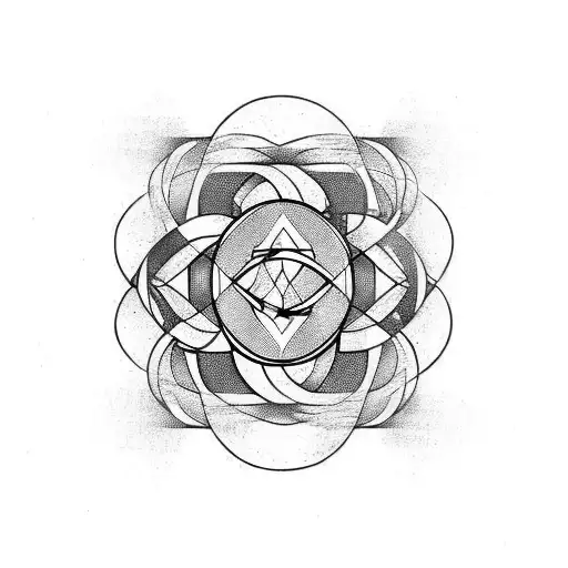 Abstract Design Incorporating The Aa Logo