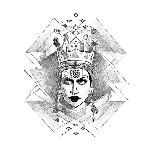 Queen The Piece Of Chess