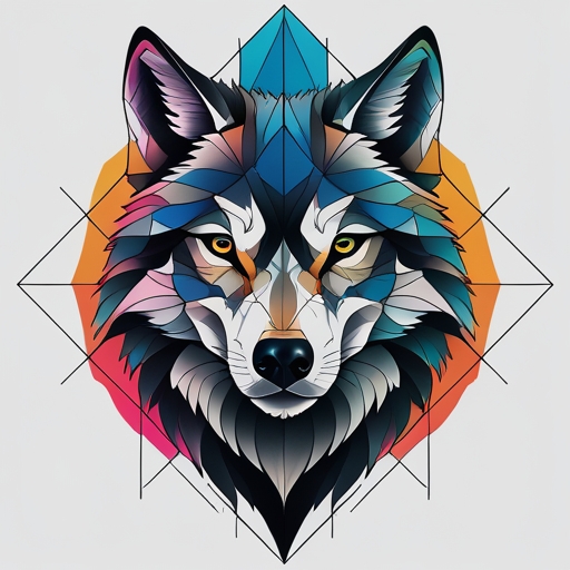 Moonlit Shadow of the Wolf