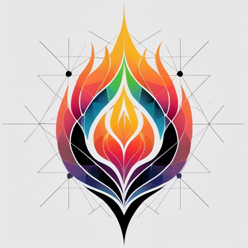 Soul’s Radiant Flame Tattoo idea