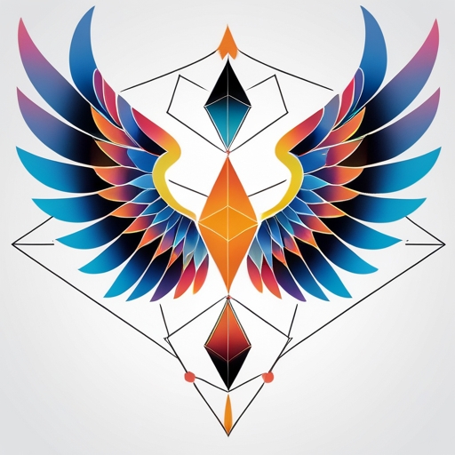 Sacred Wings of Eternal Light Tattoo idea