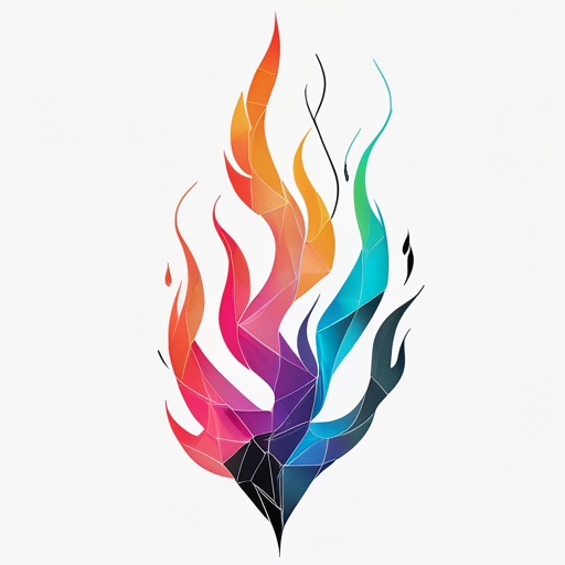 Dancing Flame Tattoo idea