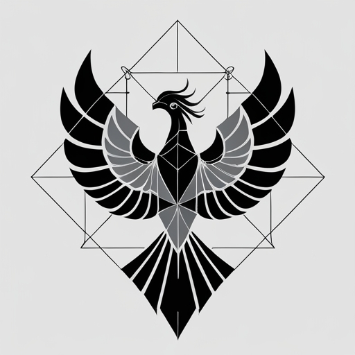Phoenix’s Sacred Ember of Fate Tattoo idea