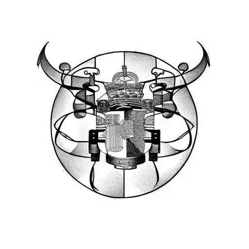 Spain Country Outline