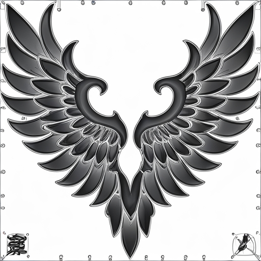 Seraphic Wings Tattoo idea