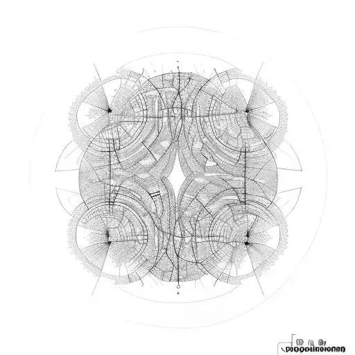 Electric Circuitry Inside A Tree Bark