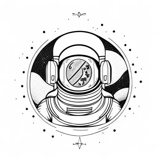 Minimalist Astronaut