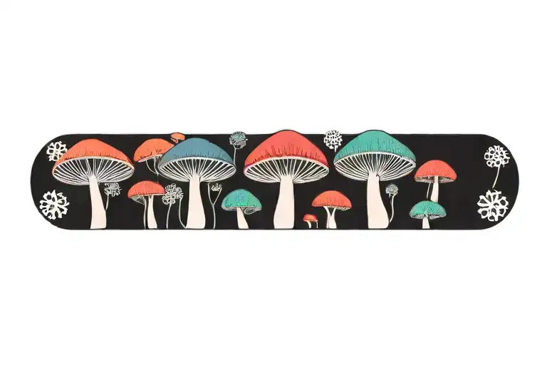 Multicolour Mushroom