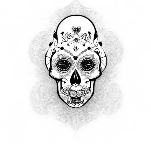Sugar Skull Vampire Style