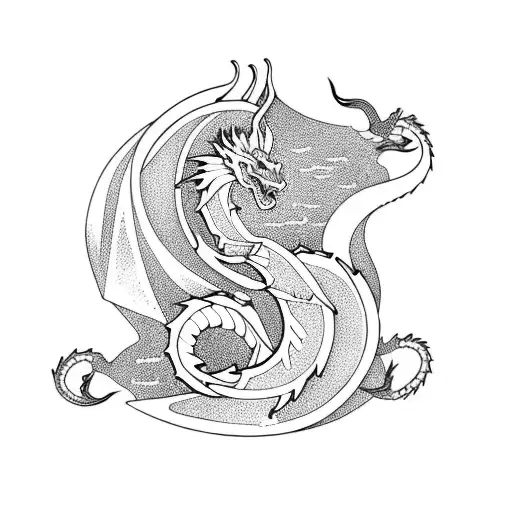 Dragon For Sleev