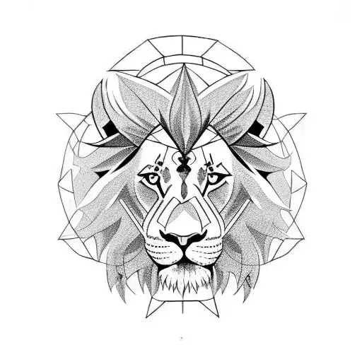 Combine A Lion And Swordfish For A Shoulder Arm And Small Chest