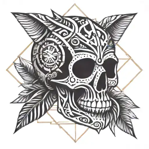 Tribal Skull