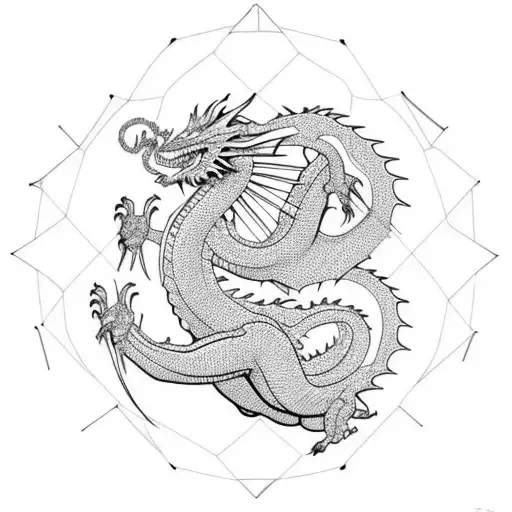 Dr Dragon Eating Its Own Tail Circlecircle