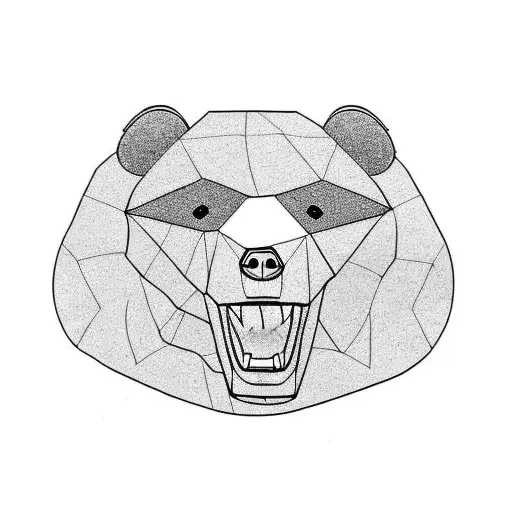 Angry Bear In Hat