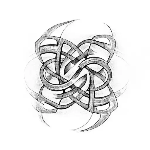 Infinity Symbol Made From Infinite Numbers
