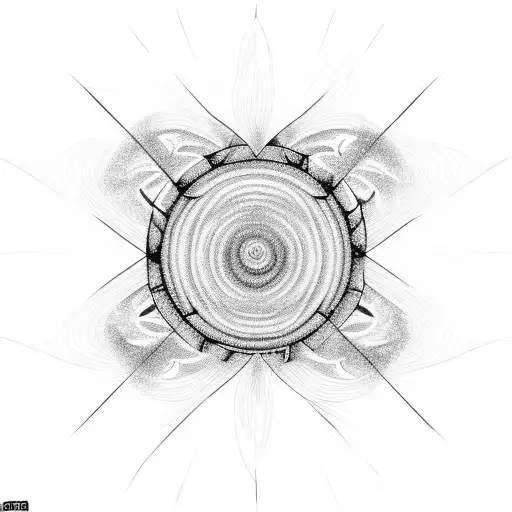 A Detailed Illustration Of A Neutron Star Pulsar
