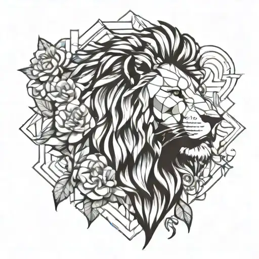 Lion Roaring Flowers