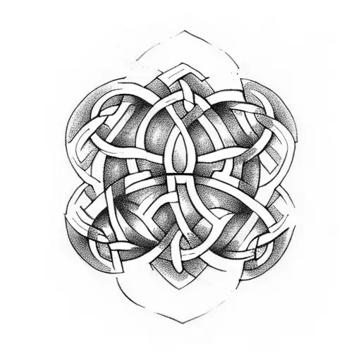Celtic Trinity Knot Shamrock