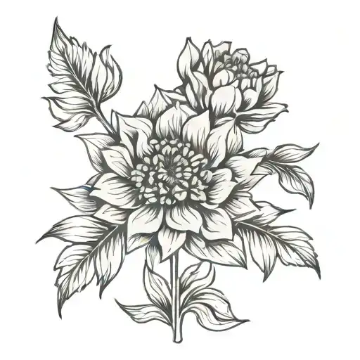 Carnation Daisy Violet