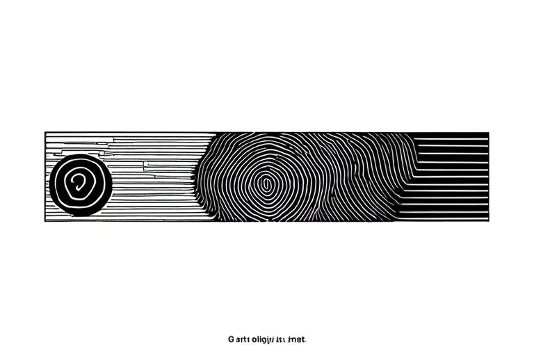 Fingerprint With Name And Date