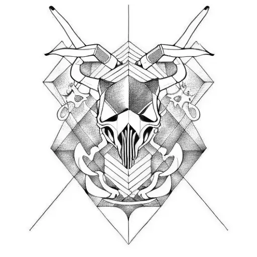 Capricorn Skull Ascetic