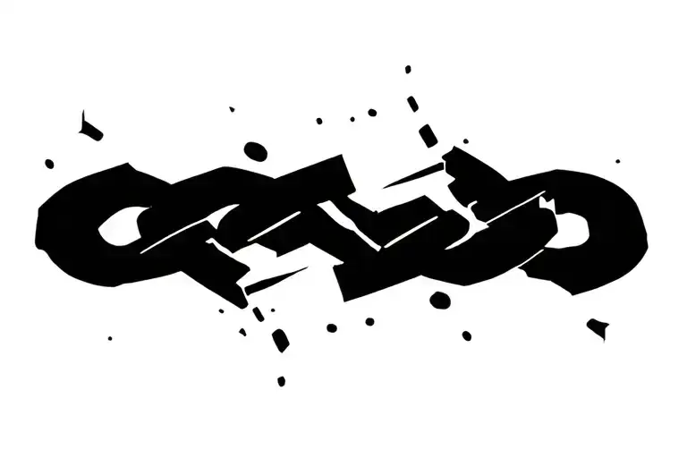 Broken Chain With Dice