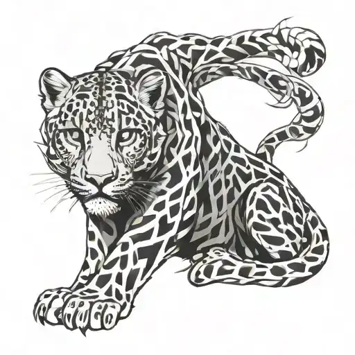 Snow Leopard Breath Fire