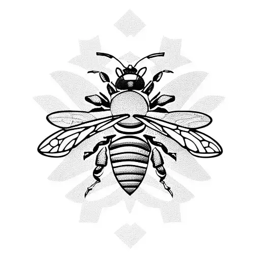 An Aggressive '60S-style Bee