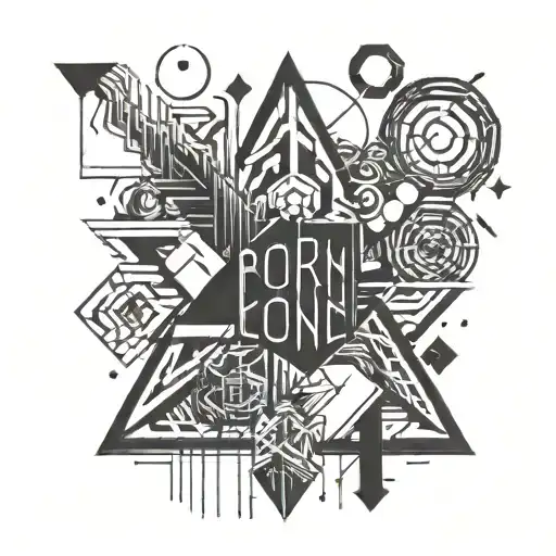 Broken And Alone Lettering