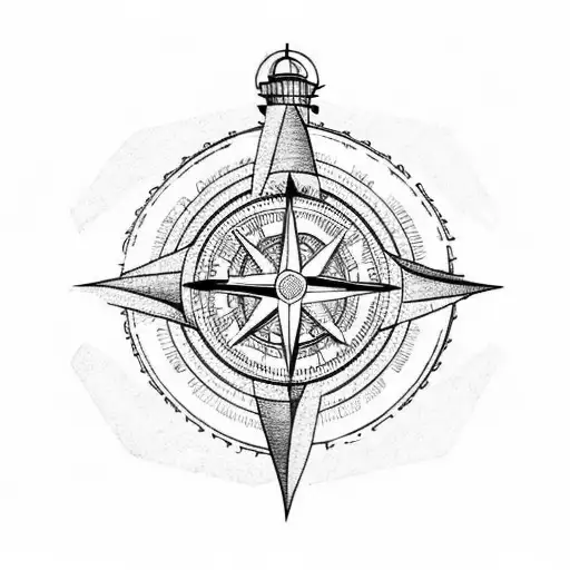 Lighthouse Compass