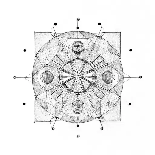 Ferris Wheel With Moon