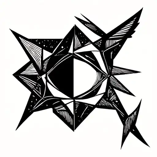 Fishing Pole Star Design