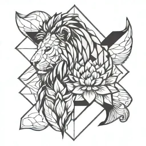 Lion And Lotus Split