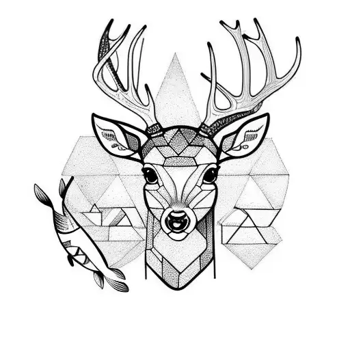 Deer With Fish