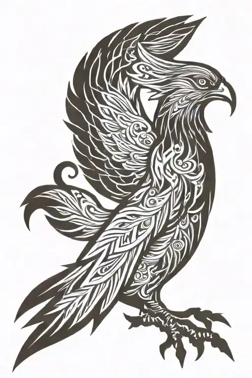 Phoenix Rising Phoenix Bird