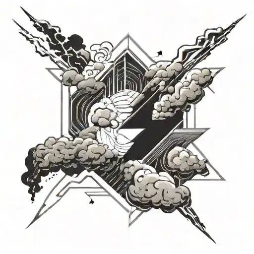 Storm Lightning Sun Cloud Rain