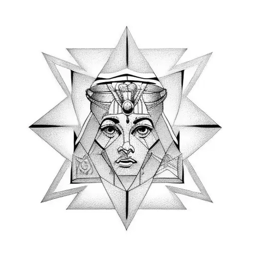 Athena Inside Diamond Shape