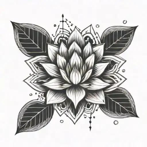 Sun Fire And Moon Water Lily