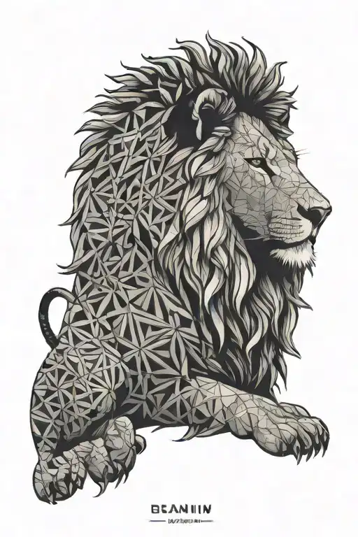 July 31St 2024 Benjamin Written On Male Lion