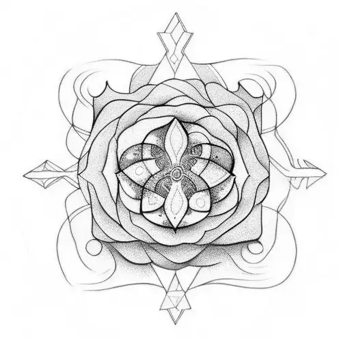 Letters C K Moon Flowers