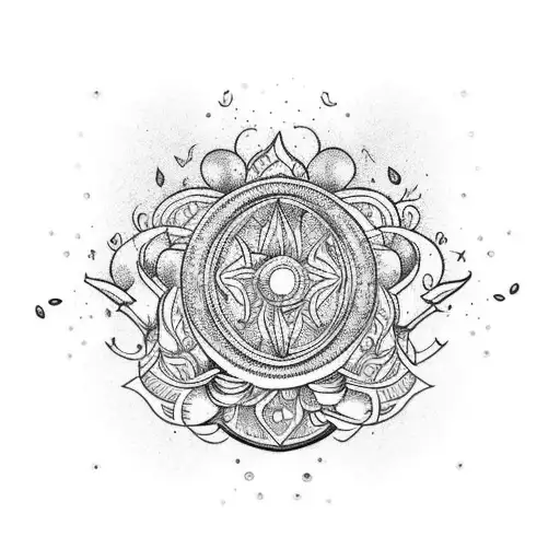 Unique Potion Bottle With Floral Elements Filling Them